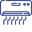 Ícone hvac uta fan-coil ar condicionado